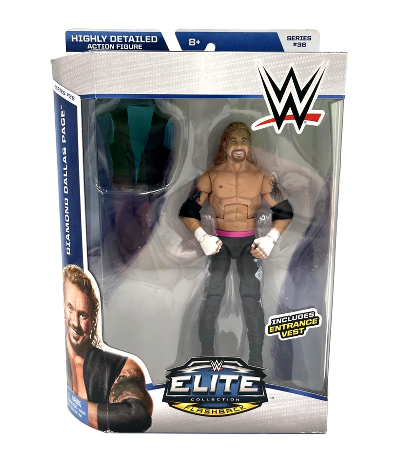 2015 WWE WWF Mattel DDP Diamond Dallas Page Elite Wrestling Figure MIP Series 36