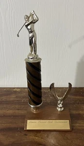 Vintage Quality Golf Trophy Sturdy 12” - Picture 1 of 7