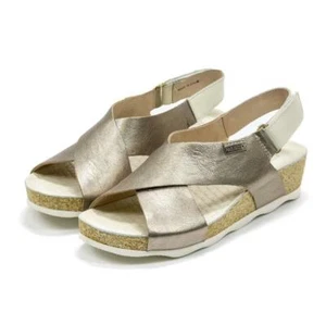 New Pikolinos Mahon Wedge Sandals Women's Leather Crisscross Open Toe Sandals - Picture 1 of 33