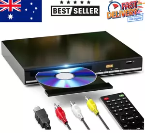 DVD Player for TV, Premium All Region Free CD DVD Players Support HDMI, AV, USB - Picture 1 of 7