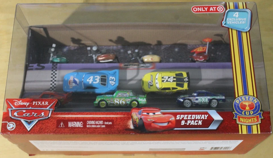 Disney Pixar Cars Speedway 9-pack Piston Cup Nights 4 Target LC