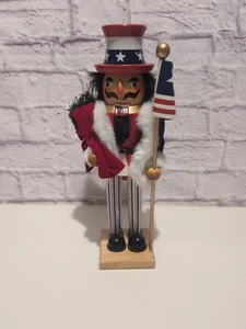 St. Nicolas Square 14” Patriot Nutcracker - New - Picture 1 of 5