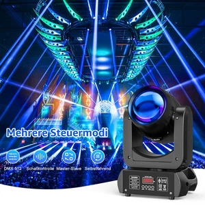 200W 18 Prism Gobo LED Moving Head Lights Beam Spot Stage Lighting DMX DJ Disco - Picture 1 of 15