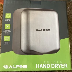 Alpine 40010SSB Hand Dryer - Silver - Picture 1 of 3