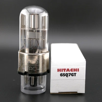 Одна трубка металлическая юбка HITACHI 6SQ7GT 6SQ7 GM [%]: 109 сильных диодов AMPLITREX - Изображение 1 из 2