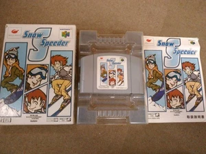 Nintendo 64 Snow Speeder Caja Manual Probado Japón Juego - Imagen 1 de 5