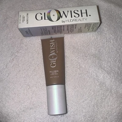 GloWish by Huda Beauty MultiDew Skin Tint *09 Extra Tan* 1.35 oz - NEW - Image 1 of 4