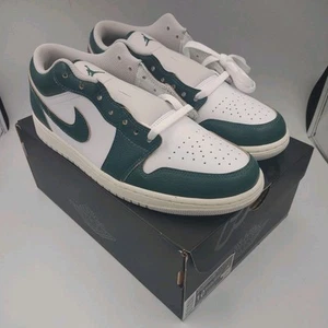 Nike Air Jordan 1 Low SE Shoes Oxidized Green White FQ7687-300 Men's Size 10.5 - Picture 1 of 11