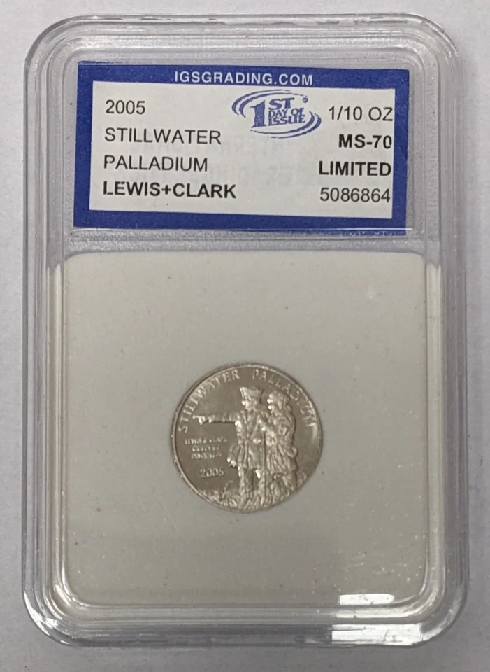 Stillwater 2005 1/10 oz paladio Lewis and Clark   Foto 1 de 4