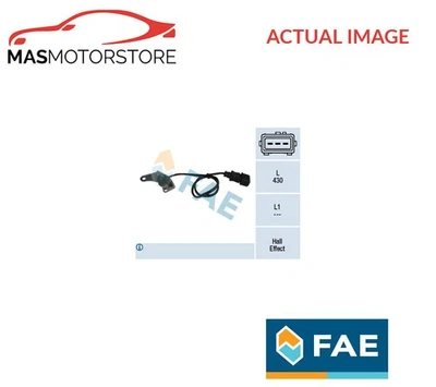 CAMSHAFT POSITION SENSOR FAE 79109 FOR FIAT MULTIPLA,MAREA,PALIO,BRAVA,BRAVO I - Image 1 of 4