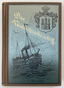 Kinderbuch Marine Seefahrt / Wörishöffer - Naturforscherschiff. 1899 Abenteuer - Bild 1 von 1