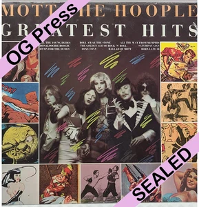 Mott the Hoople Greatest Hits LP Columbia 1976 New Vinyl Sealed OG Press #14i - Foto 1 di 10