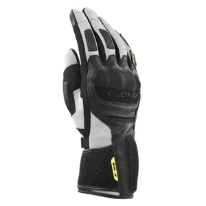 Guanti Moto Estivi da Uomo Lungo Clover SR-4 Black/Grey 1122-N/GR - Picture 1 of 5