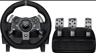 Logitech G920 Driving Force Racing Wheel - Schwarz (941-000121) - Bild 1 von 4