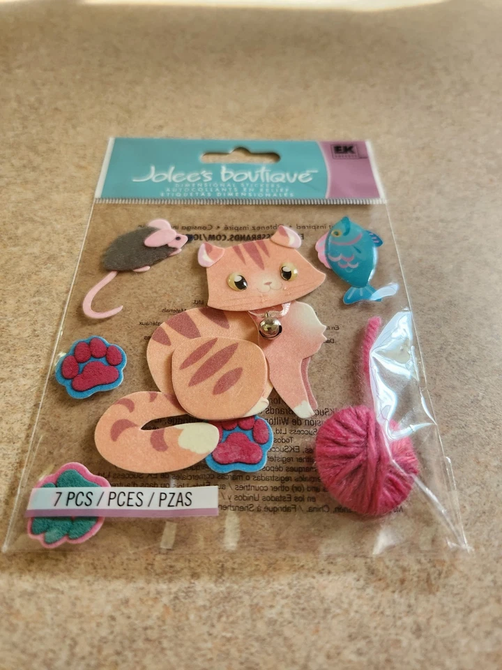 Jolee's Boutique~Kitty~Dimensional Stickers - Image 1 of 1