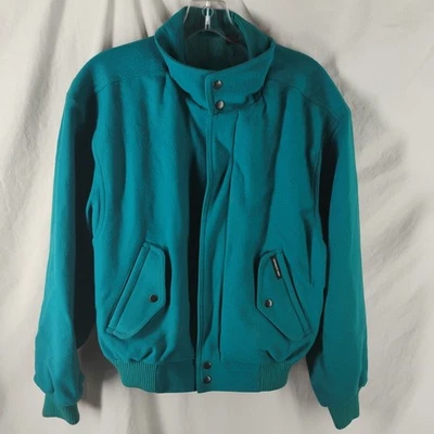 Женская шерстяная винтажная куртка Members Only 40 (грудь 46 дюймов) с дефектами - Изображение 1 из 4