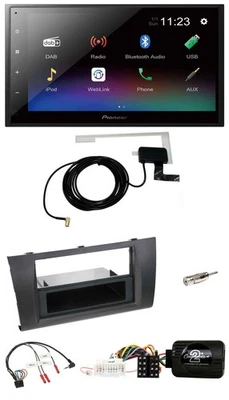 Pioneer DAB Lenkrad Bluetooth 2DIN USB Autoradio für Suzuki Swift 2005-2010 - Bild 1 von 4