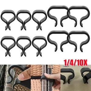 1-10X Rattan Furniture Clips Connector Chair Fastners Clip For Garden Furniture - Bild 1 von 18
