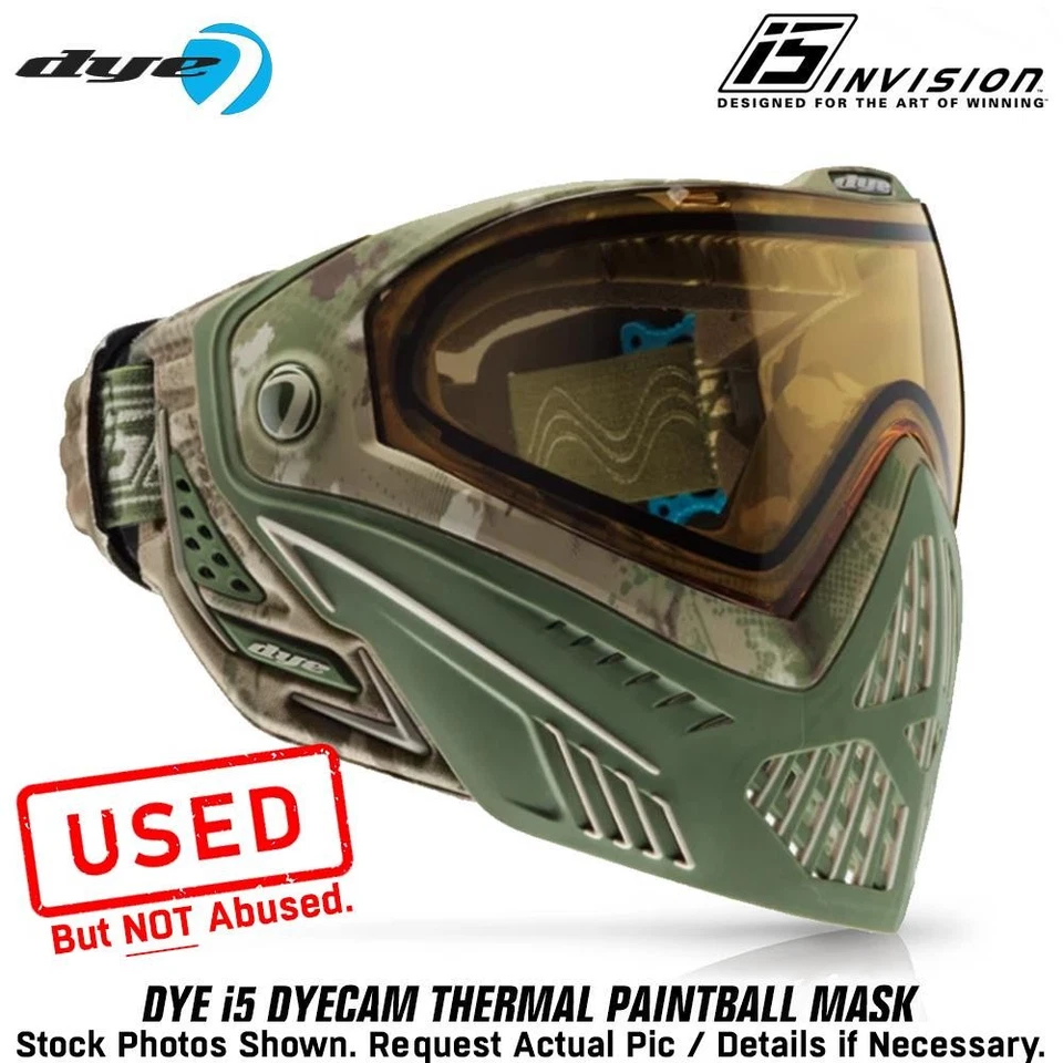 LIQUIDACIÓN Dye i5 Gafas Térmicas Paintball Máscara DyeCam Foto 1 de 1
