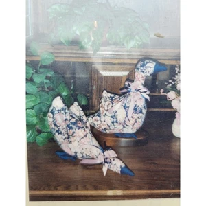 Vintage 80er Schnittmuster für Stoffgänse von Ginger Snap Junction - Bild 1 von 5