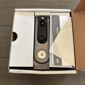 ADT Pulse Interactive Solutions DBC835 Telecamera campanello HD wireless NUOVO - Foto 1 di 6