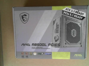 MSI MAG A850GL PCIE5 White Power Supply - Picture 1 of 2