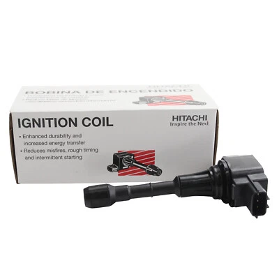 Hitachi IGC0003 Ignition Coil for Infiniti EX35 FX35 Q50 G25 Nissan 350Z Quest - Image 1 of 4