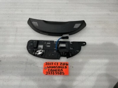 15-19 CHEVROLET CORVETTE C7 Z06 Z07 OEM FRONT WINDSHIELD CAMERA 23333585 - Image 1 of 4