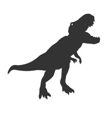 Dinosaurier Aufkleber Saurier 15 20 25cm  Tyrannosaurus Fleischfresser (270/5)