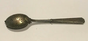 Vintage Antik Sterlingsilber Tee-Ei Löffel 6 1/4" - Bild 1 von 8