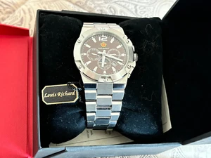 Brand New Louis Richard Automatic Multi-Function Mens Analog Cronograph Watch - Picture 1 of 6