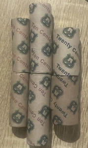 Bulk Bundle Australian Coin Rolls 2x 5c 2x 10c 2x 20c Cent 6 Roll Total Circ - Picture 1 of 4
