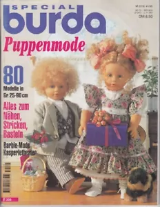 * RARITÄT * Burda Puppenmode 1995 + Mode für Barbie Kasperletheater + Stricken - Bild 1 von 5