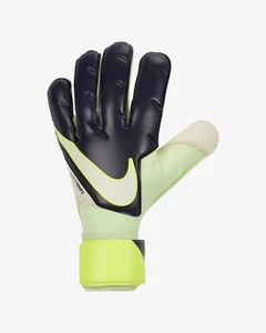 Nike GK Vapor Grip 3 ACC Soccer Goalkeeper Gloves Black Volt CN5650 015 - SIZE 8 - Picture 1 of 2