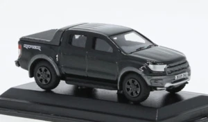Oxford Diecast Ford Ranger Raptor Agate Black Metallic 1:76 Scale Model Car - Picture 1 of 7