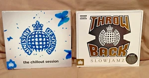 BRAND NEW: 2 Box Sets: Throw Back Slow Jamz & The Chillout Session - 6 discs - Picture 1 of 3