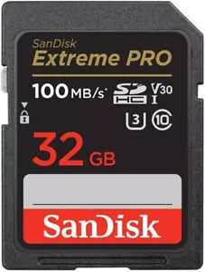 Sandisk SD Extreme PRO 32GB 64GB 128GB 256GB 512GB 1TB Memory Card Nikon Canon - Picture 1 of 14