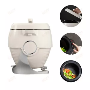 Friggitrice elettrica 6 L pentola senza bastone padella auto rotante 110 V 2 KW - Foto 1 di 9