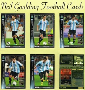 PANINI (JAPAN) ☆ WCCF INTERCONTINENTAL CLUBS 2012-2013 ☆ Cards #A01 to #A80 etc