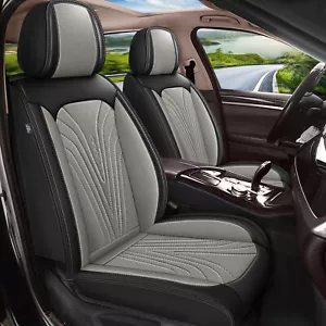 Full Set Car 5-Seat Covers Protector For CHEVROLET EQUINOX 2011-2024 PU Leather - Picture 1 of 11