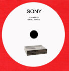 Service manual for Sony audio video recorder by model in pdf on 1 CD