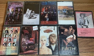 All 80s Lot of 9 Cassettes Reo 38 Special Bangles Manilo Eurythmics Heart & More - Bild 1 von 3