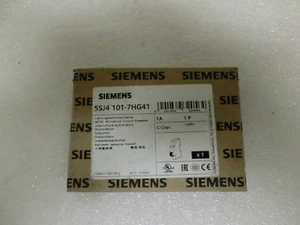 NEW! Siemens 5SJ4 101-7HG41 Circuit Breaker 1A 1P - Picture 1 of 7