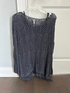 Monoreno Women's 2Pc Loose Knit BOHO Sweater Tunic Size S Small - Picture 1 of 6