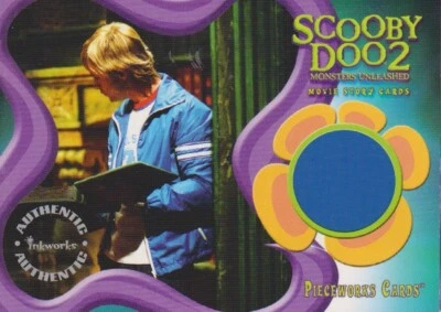 SCOOBY DOO 2 MONSTERS UNLEASHED FREDDIE PRINZE JR. AS FRED PIECEWORKS CARD PW-1 - Image 1 of 2