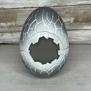 MEGA BLOKS Dragons Metal Ages Dragon Egg Replacement Gray Storage Egg Only - Picture 1 of 7