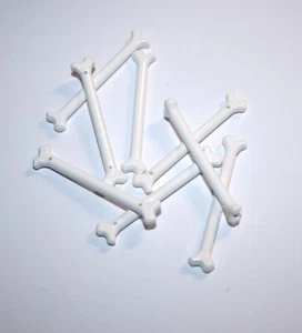 8x LEGO® Knochen lang, Bone 92691 NEU Weiss - Bild 1 von 1