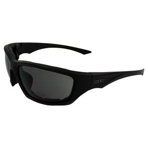 EPOCH Foam3 Padded Motorcycle Sunglasses Black Frames Smoke Lens ANSI Z87.1+ - Picture 1 of 6