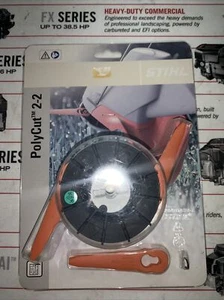 NUOVA ORIGINALE STIHL PolyCut 2-2 testina per decespugliatore con lame 4008-710-2102 OEM - Foto 1 di 2