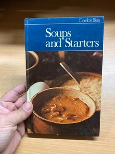 1972 1ST ED CORDON BLEU "SOUPS AND STARTERS" RECIPES VINTAGE HARDBACK BOOK (P3) - Picture 1 of 14